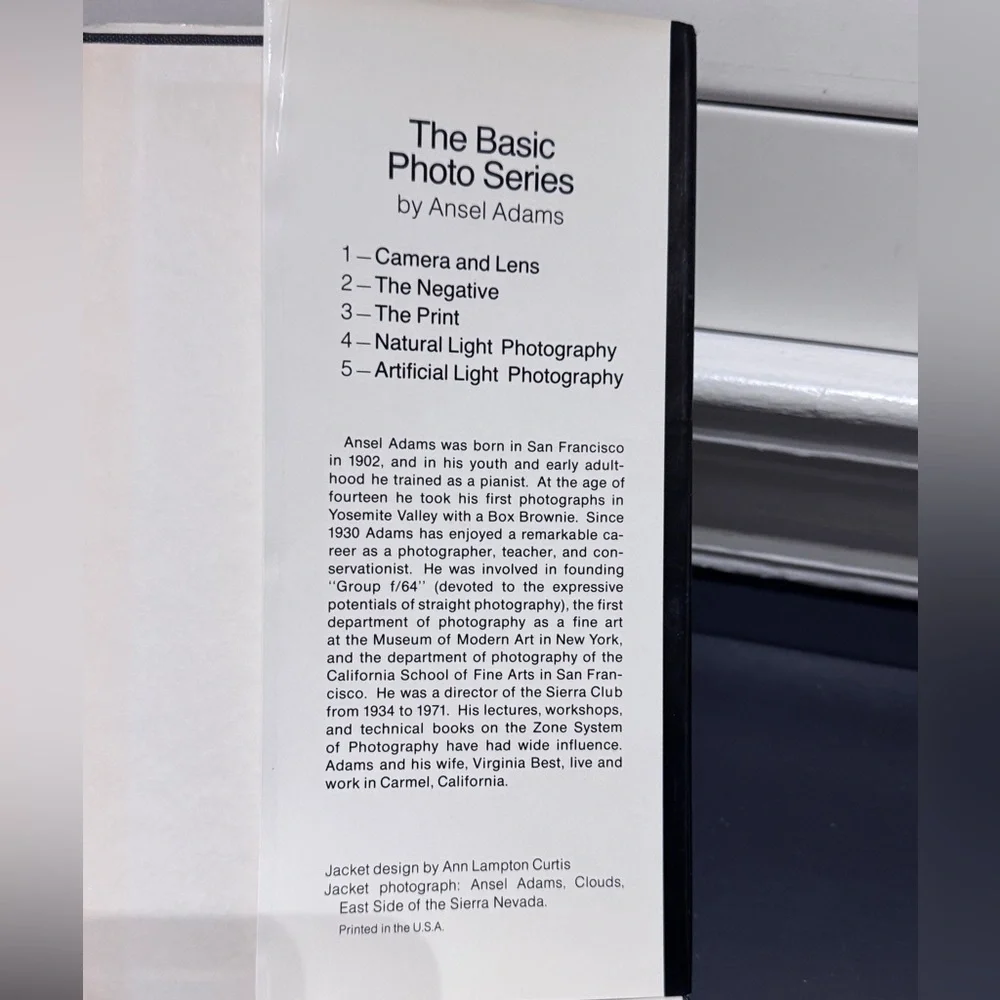📸 Vintage Photography Classic | Ansel Adams – The Print (Basic Photo Three) 📸 - Picture 13 of 16